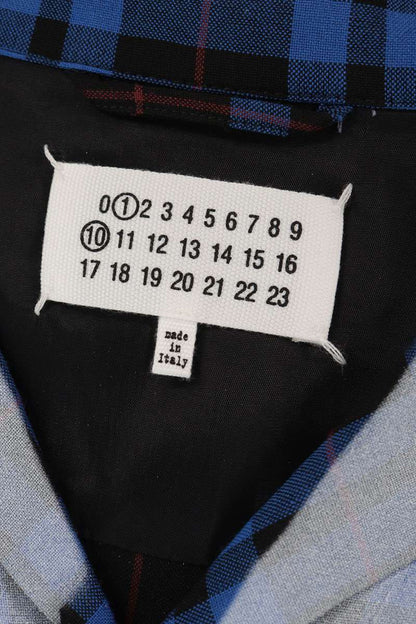 Maison Margiela 26SS Gradation Check Long Sleeve Shirt Size S