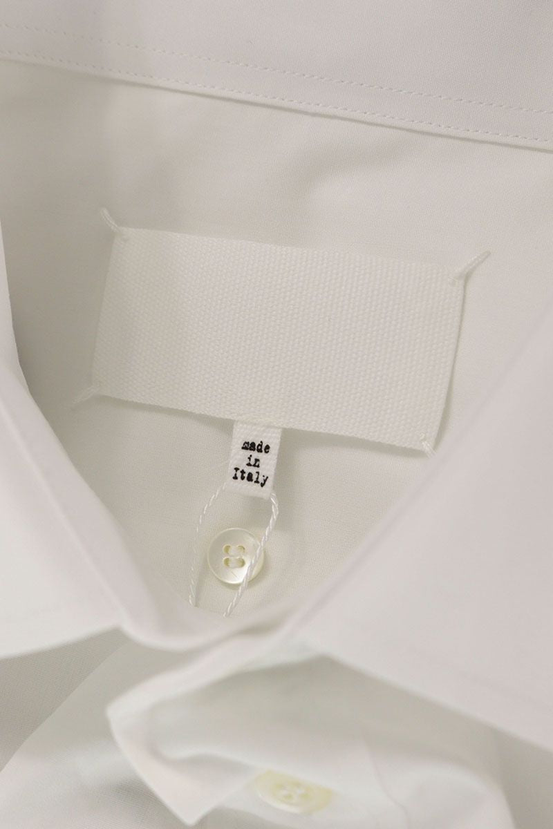 Maison Margiela 26SS Asymmetrical French Collar Shirt Size M