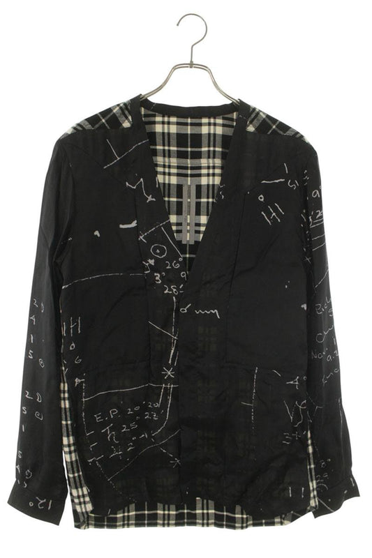 Rick Owens 26SS Panel Larry Long Sleeve Shirt Size M