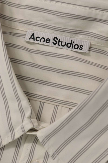 ACNE STUDIOS 26SS Cotton Double Sleeve Stripe Shirt Size L