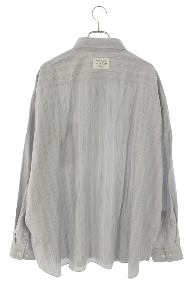 ACNE STUDIOS 26SS Cellulose Striped Button-Up Shirt Size L