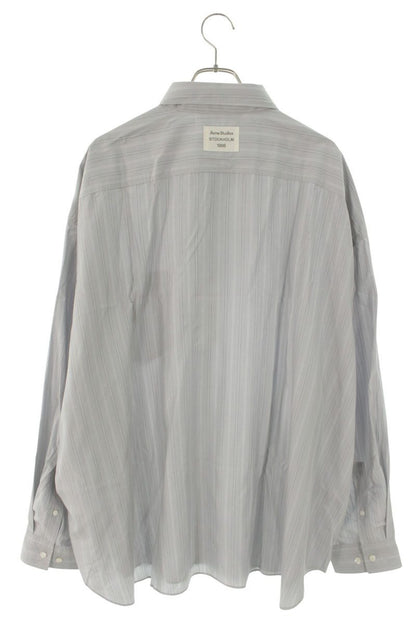 ACNE STUDIOS 26SS Cellulose Striped Button-Up Shirt Size L