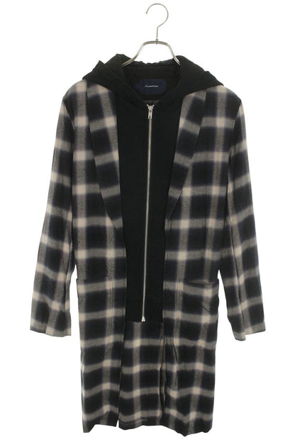 JohnUNDERCOVER 17SS Hoodie Docking Long Sleeve Shirt Size 2