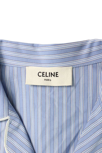 CELINE C73A870V Striped Pajama Shirt Size 48