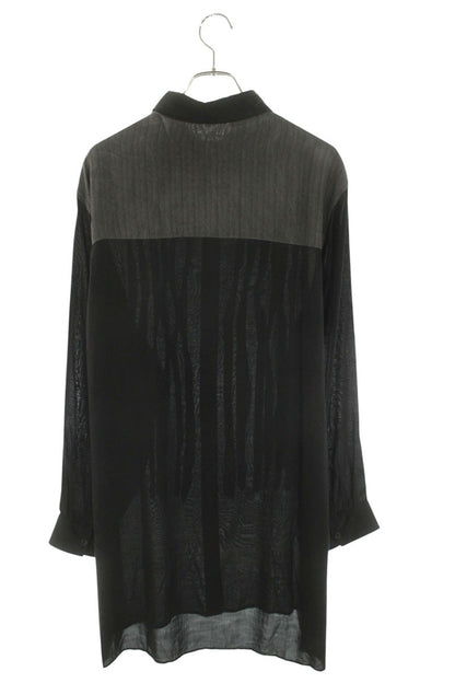 YOHJI YAMAMOTO POUR HOMME 24SS Cellulose Blouse Cross Size 2