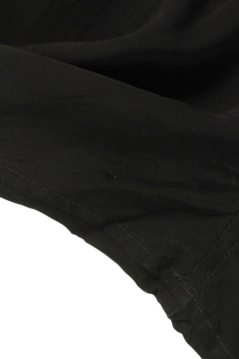 YOHJI YAMAMOTO POUR HOMME 24SS Cellulose Blouse Cross Size 2