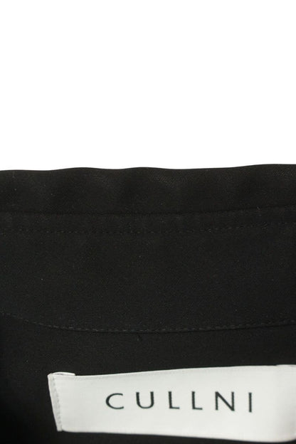 CULLNI Double Satin Bowtie Shirt Black Size S