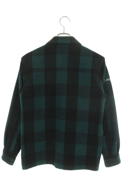 WTAPS Green Buffalo Check Work Shirt Size 1