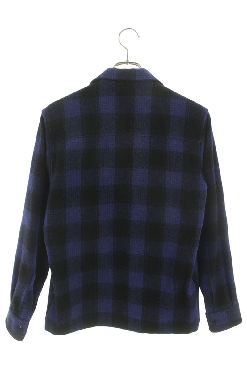 WTAPS Blue Buffalo Check Work Shirt Size S