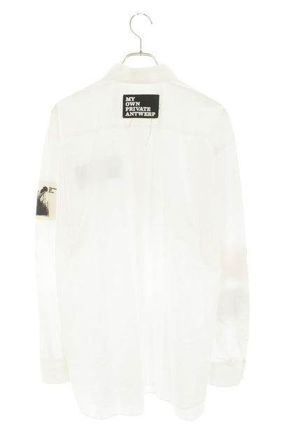 RAF SIMONS 20SS Oversized Patchwork Shirt Size 46