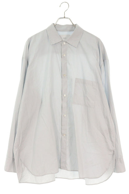 stein Oversized Down Pat Shirt Light Gray Size M