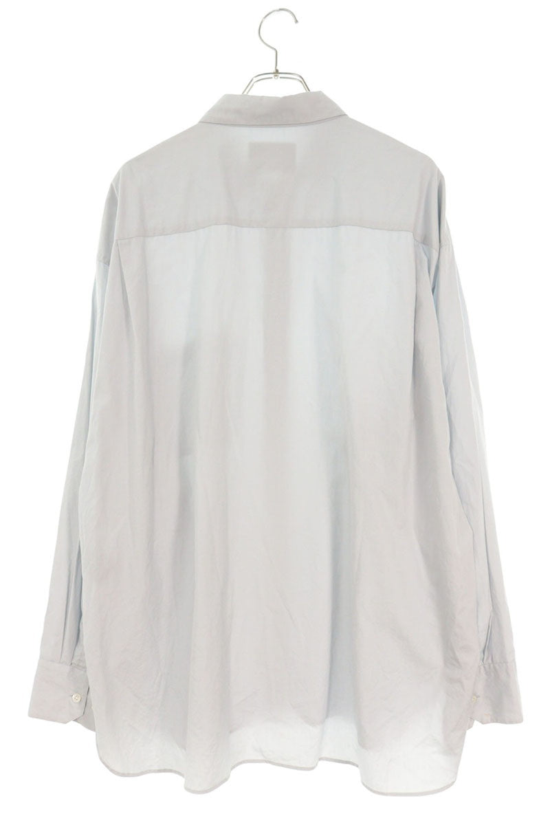 stein Oversized Down Pat Shirt Light Gray Size M