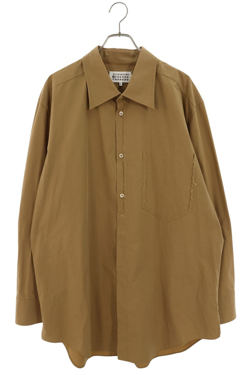 Maison Martin Margiela Oversized Cotton Long Sleeve Shirt Size S