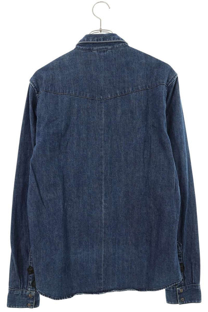 Chrome Hearts Cross Patch Denim Shirt Size L