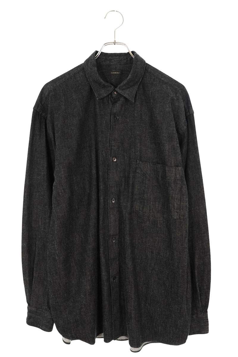 COMOLI Denim Comoli Shirt Indigo Blue Size L