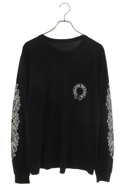 Chrome Hearts Back Horseshoe Floral Print Shirt Size M