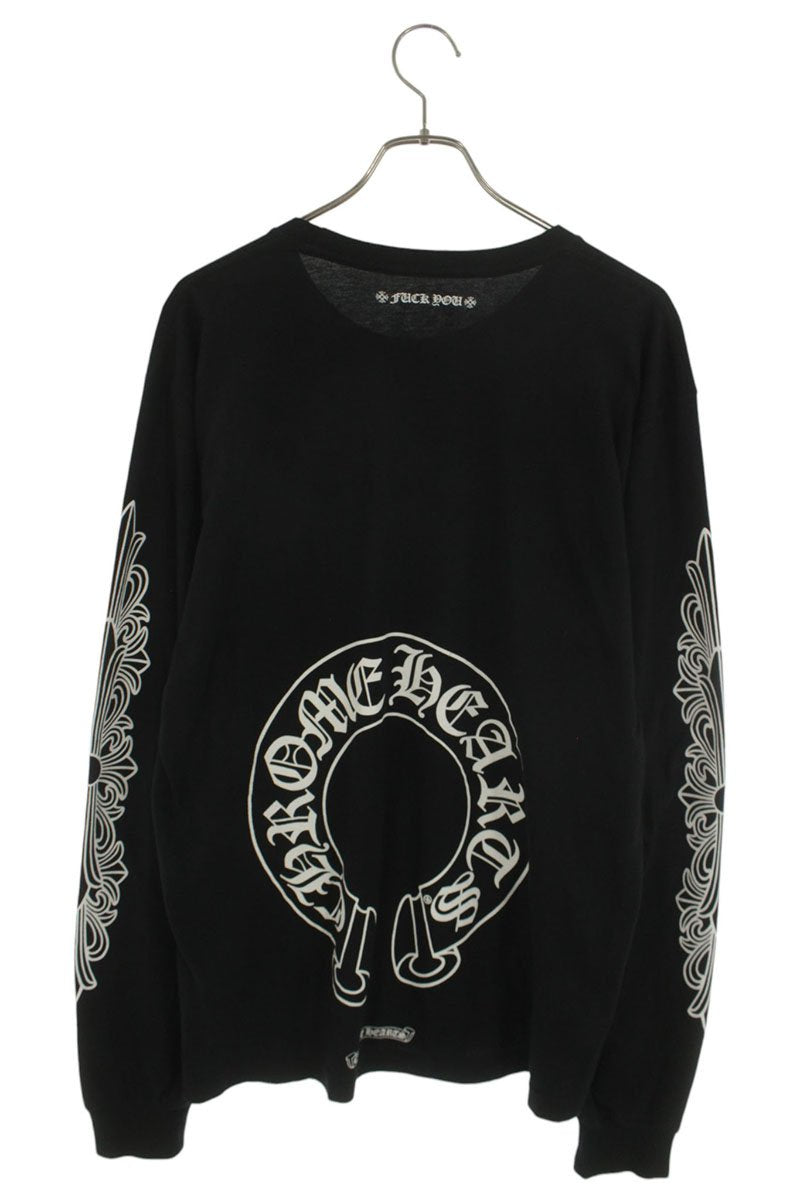 Chrome Hearts Back Horseshoe Floral Print Shirt Size M
