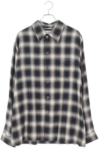 OUR LEGACY 26SS EVERYSHIRT Check Viscose Shirt Multi Size M