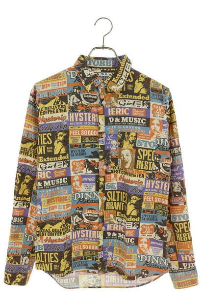 HYSTERIC GLAMOUR Multi All-Over Print Cotton Long Size S