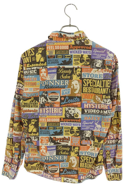 HYSTERIC GLAMOUR Multi All-Over Print Cotton Long Size S