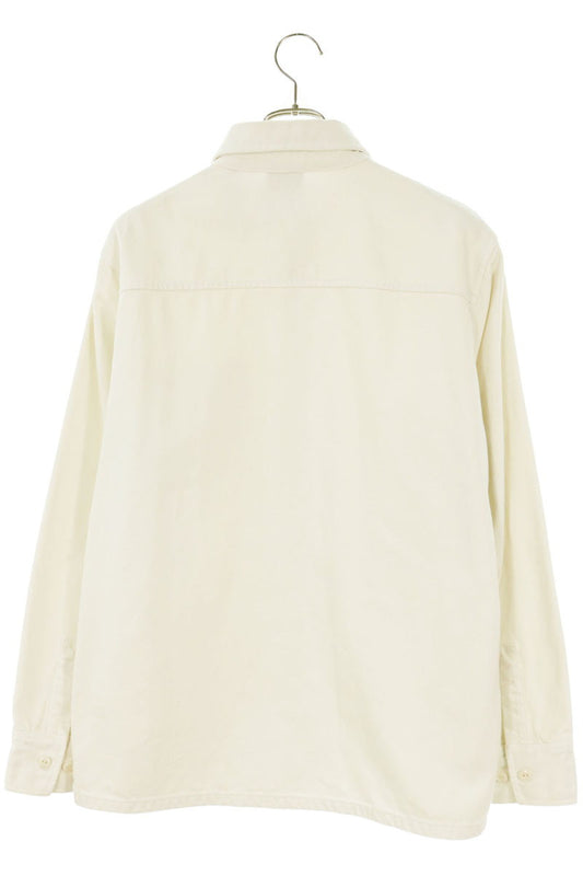 KITH Heavyweight Cotton Long Sleeve Shirt White Size S