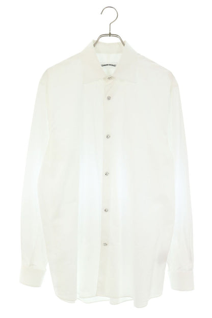 Chrome Hearts BS Fleur Button Cotton Long Sleeve Shirt Size S