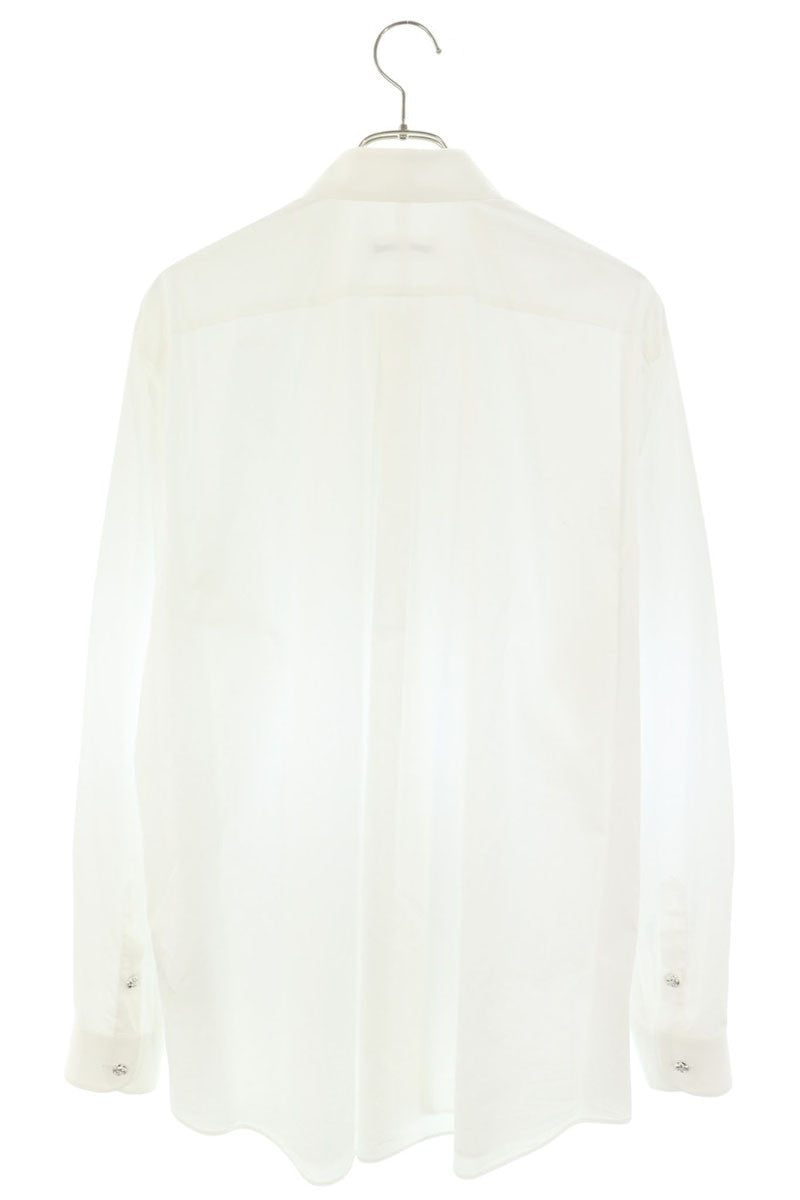 Chrome Hearts BS Fleur Button Cotton Long Sleeve Shirt Size S