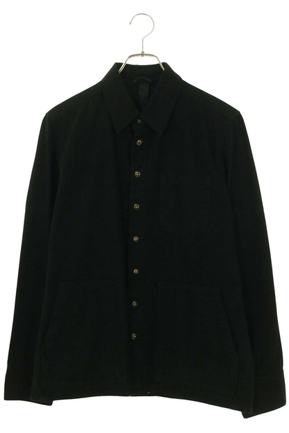 Chrome Hearts LAST BITE Cross Ball Button Long Sleeve Shirt Size S