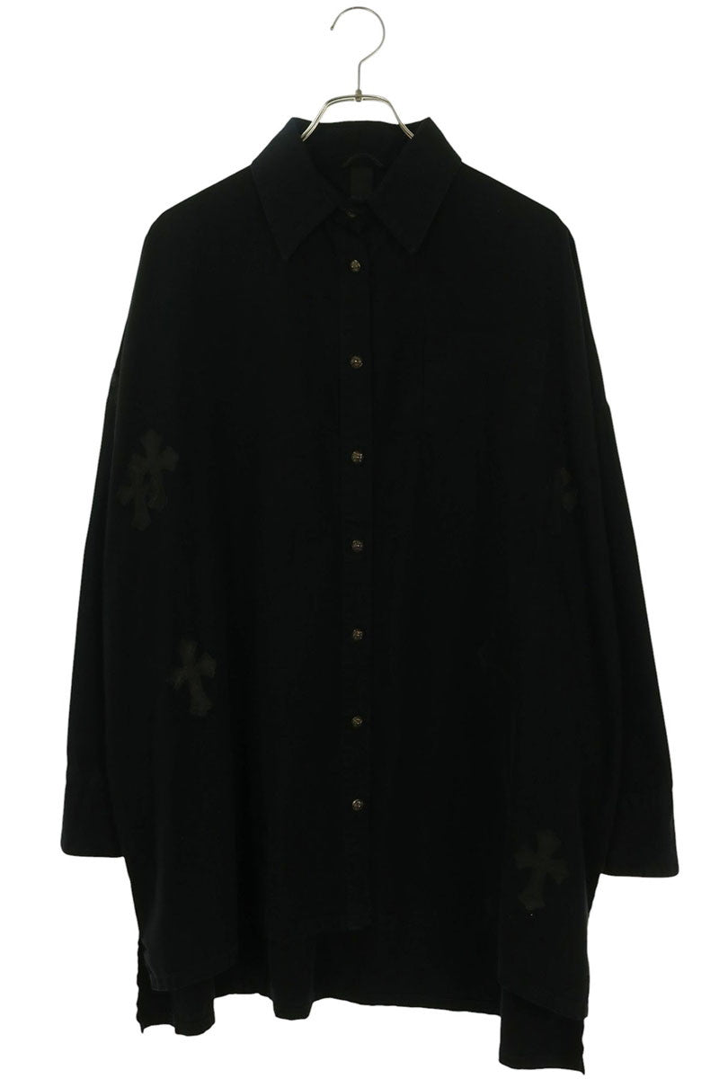 Chrome Hearts MAHAL KITA Cross Patch Oversized Long Sleeve Size S