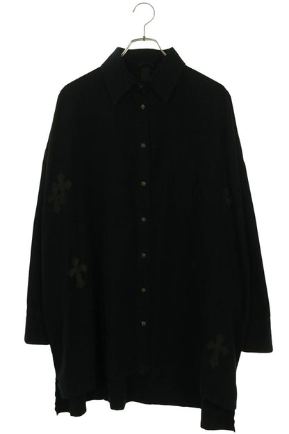 Chrome Hearts MAHAL KITA Cross Patch Oversized Long Sleeve Size S