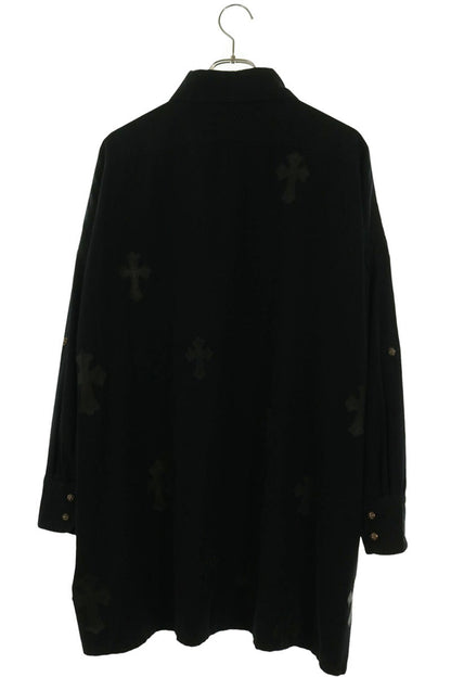 Chrome Hearts MAHAL KITA Cross Patch Oversized Long Sleeve Size S