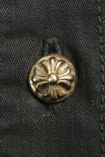 Chrome Hearts MAHAL KITA Cross Patch Oversized Long Sleeve Size S