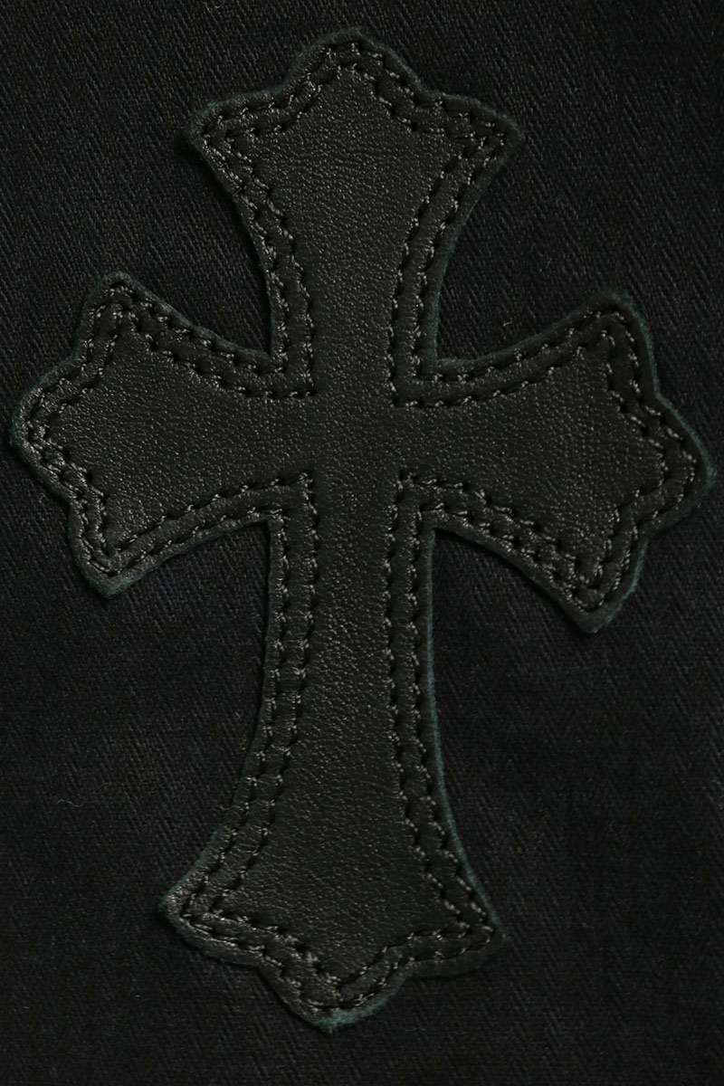 Chrome Hearts MAHAL KITA Cross Patch Oversized Long Sleeve Size S