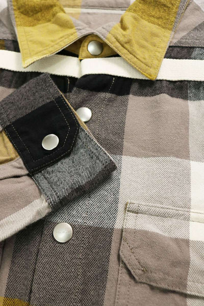 Rick Owens 22SS Multi Cotton Check Overshirt Size 52