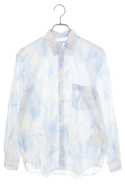 COMME des GARCONS SHIRT Tie-Dye Cotton Shirt Size XS