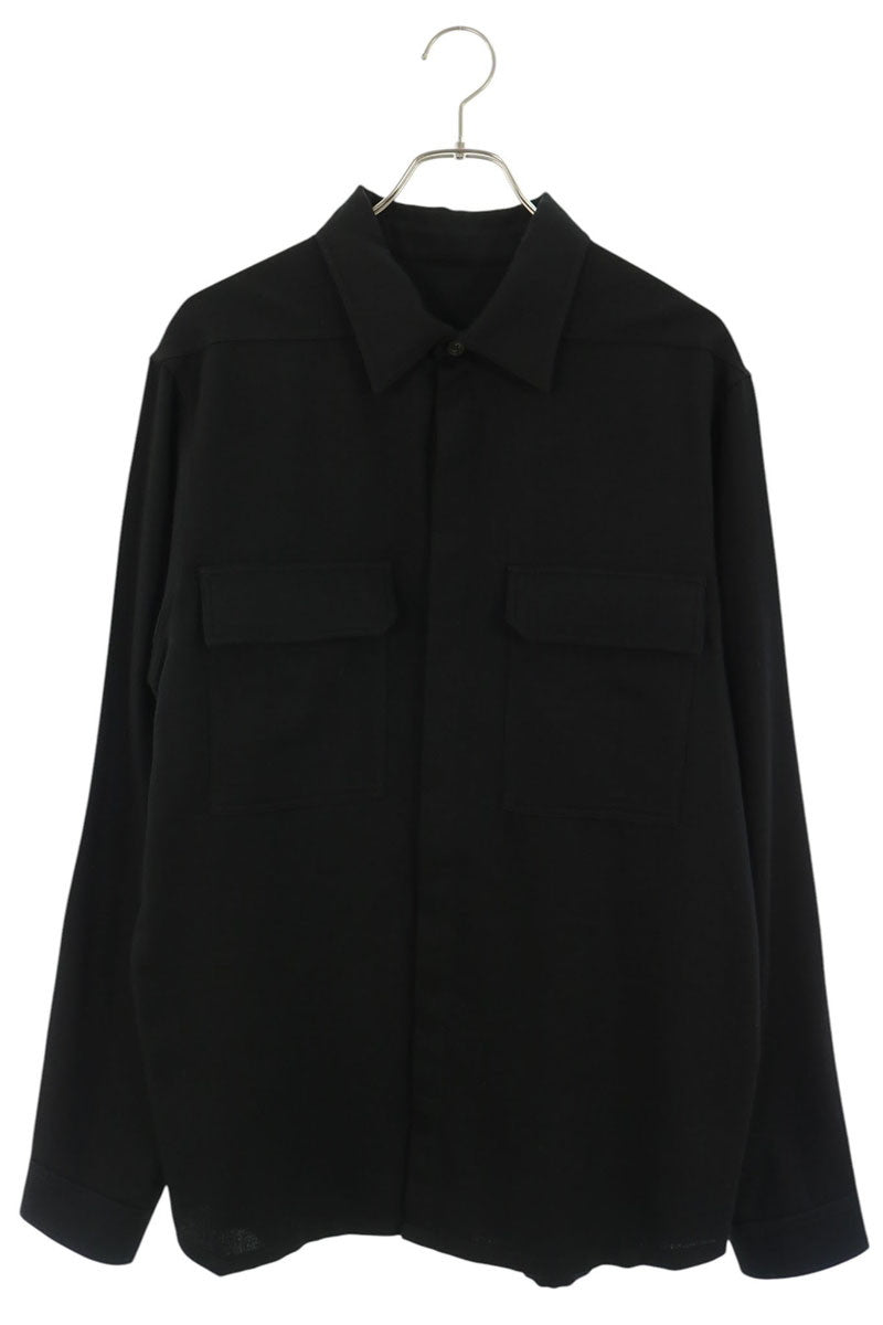 Rick Owens -WT Pocket Larry Wool Shirt Size 52