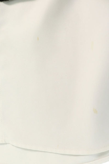 CULLNI Layered Belt Polyester Shirt White/Black Size 1