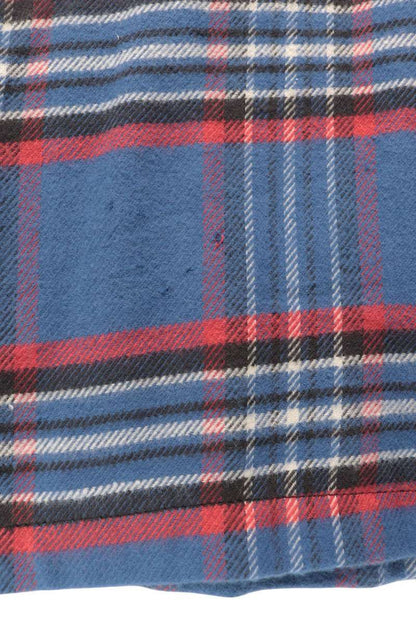 Chrome Hearts WORK DOG Cross Button Flannel Shirt Size S