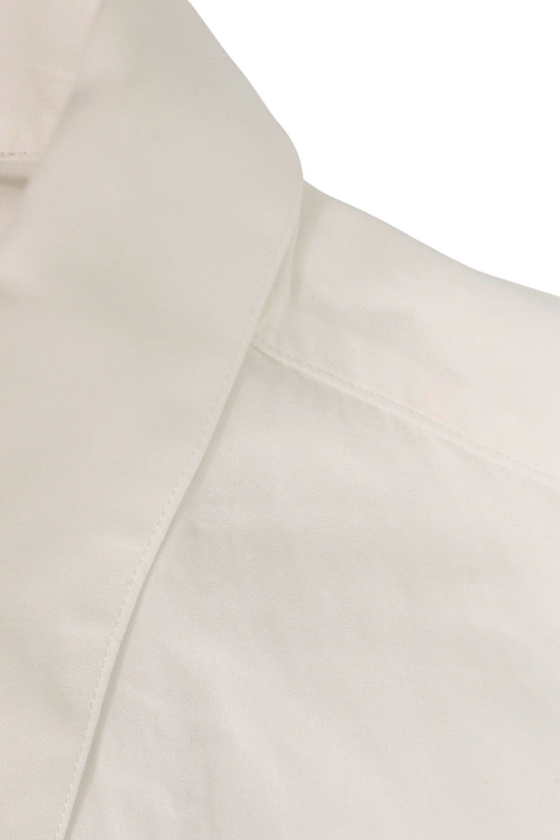 SAINT LAURENT PARIS White Cotton Shirt Size M