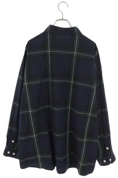 WTAPS 22AW Cotton Flannel Check Long Sleeve Shirt Size 2
