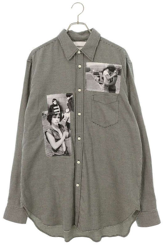 TAKAHIROMIYASHITA TheSoloIst Houndstooth Patch Multi Size 46