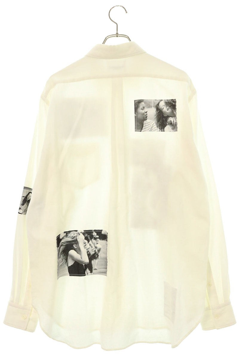 TAKAHIROMIYASHITA TheSoloIst Photo Patch Fit Shirt Size 46
