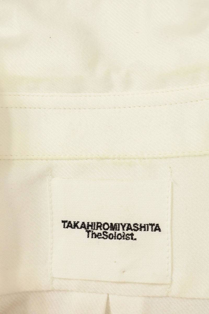 TAKAHIROMIYASHITA TheSoloIst Photo Patch Fit Shirt Size 46