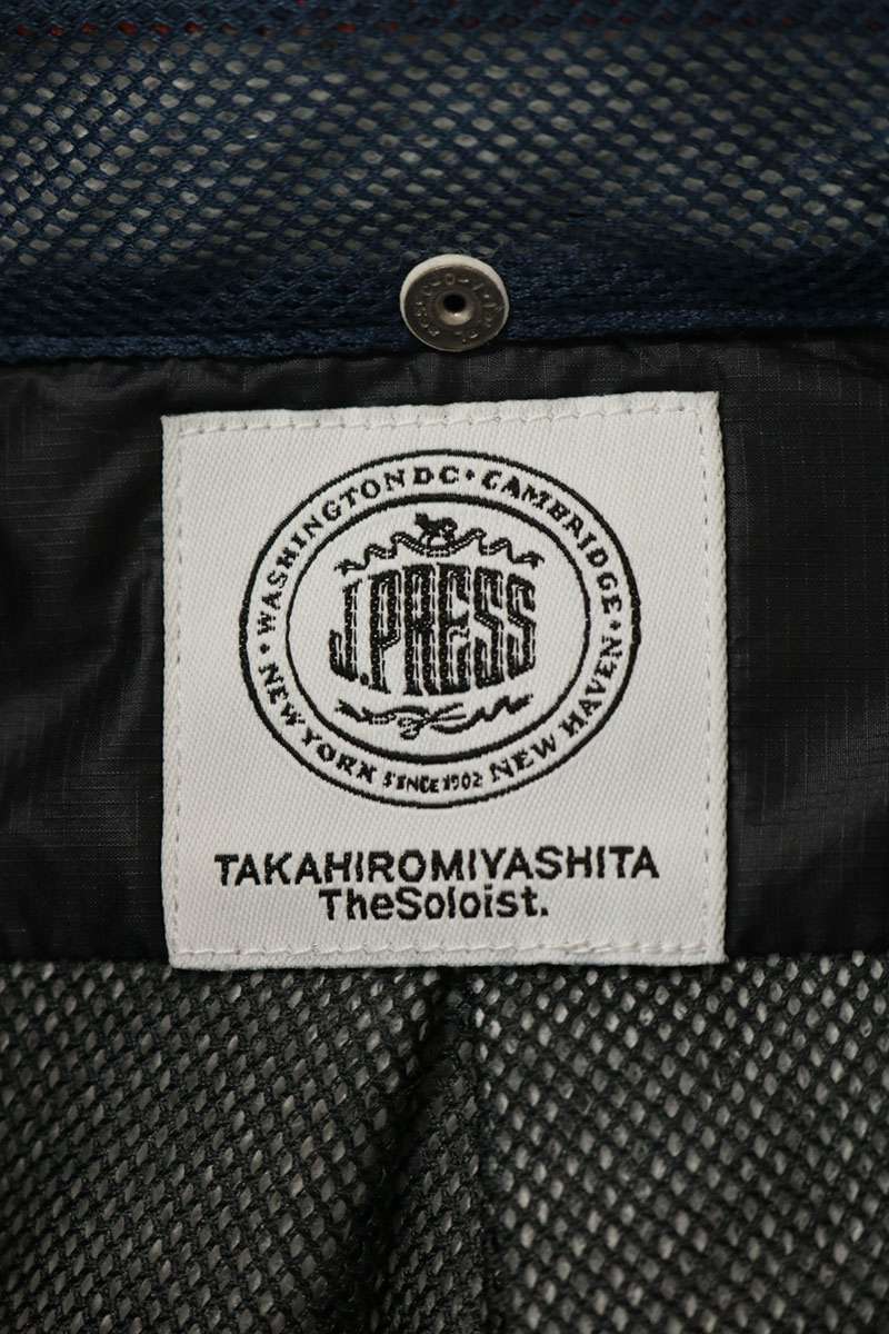 J.PRESS x TheSoloIst Nylon Double Pocket Shirt Black Size M