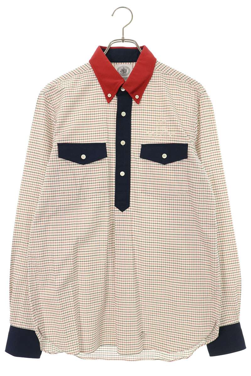 J.PRESS x TheSoloIst Double Pocket Pullover Multi Size M