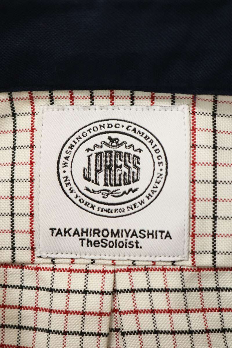 J.PRESS x TheSoloIst Double Pocket Pullover Multi Size M