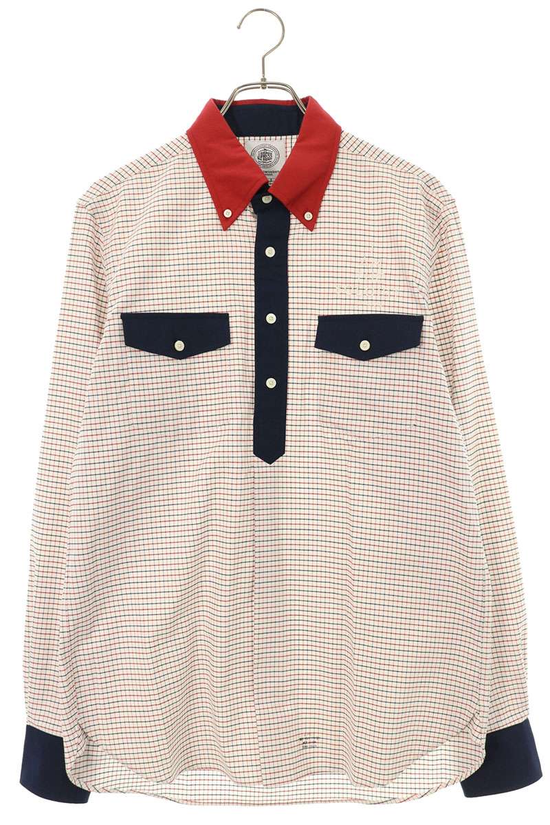 J.PRESS x TheSoloIst Double Pocket Pullover Multi Size M