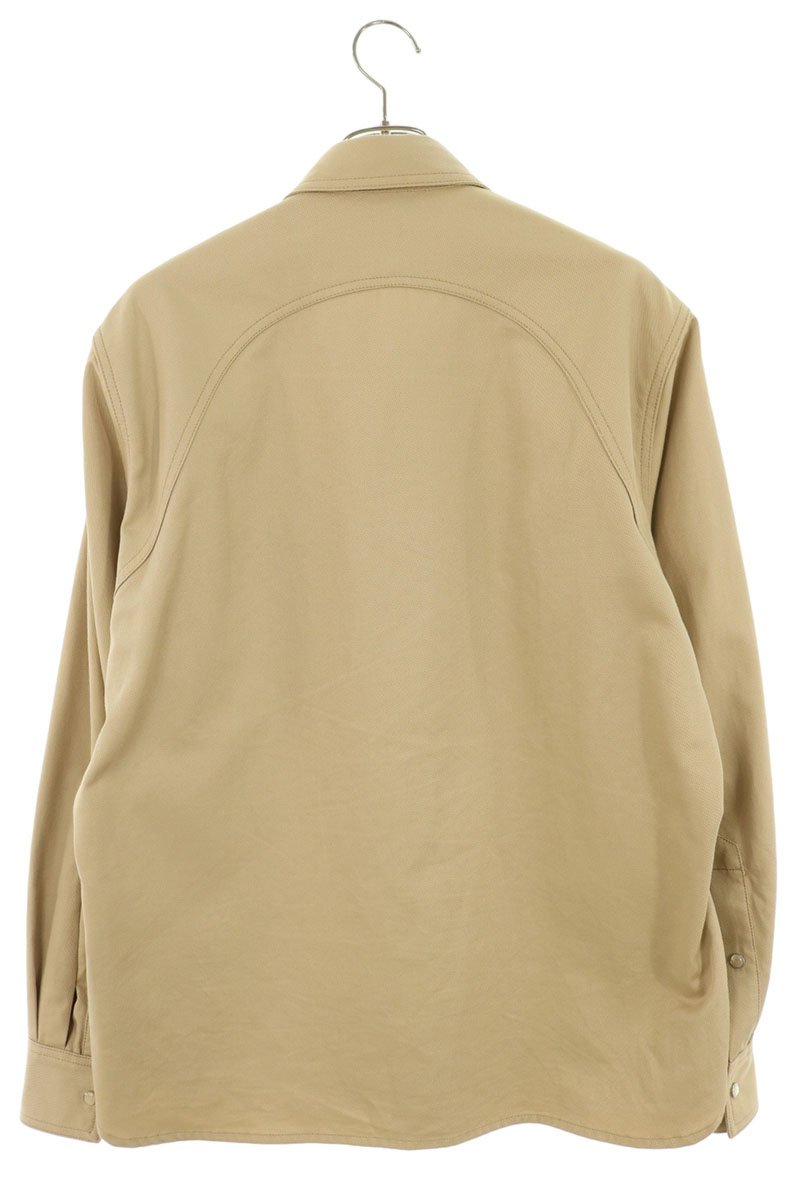 Alexander McQUEEN 24SS Double Pocket Shirt Beige Size 50