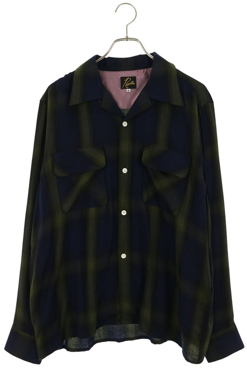 Needles Classic Rayon Wool Blend Shirt Multi Size M