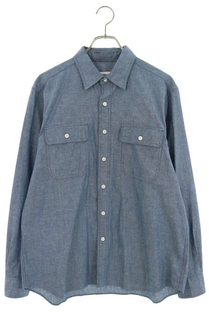 uniform experiment Navy Back Embroidery Work Shirt Size 1